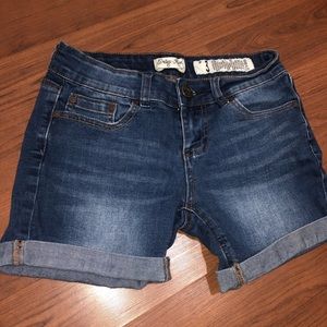 Indigo Rein Jean Shorts